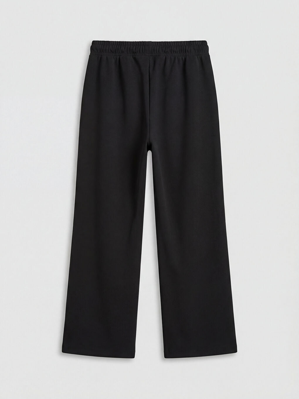 Wide leg cotton pants