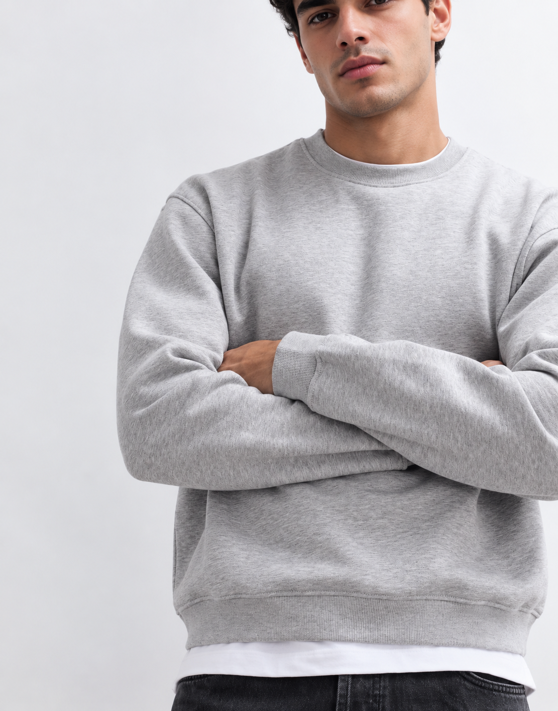Boxy fit crewneck