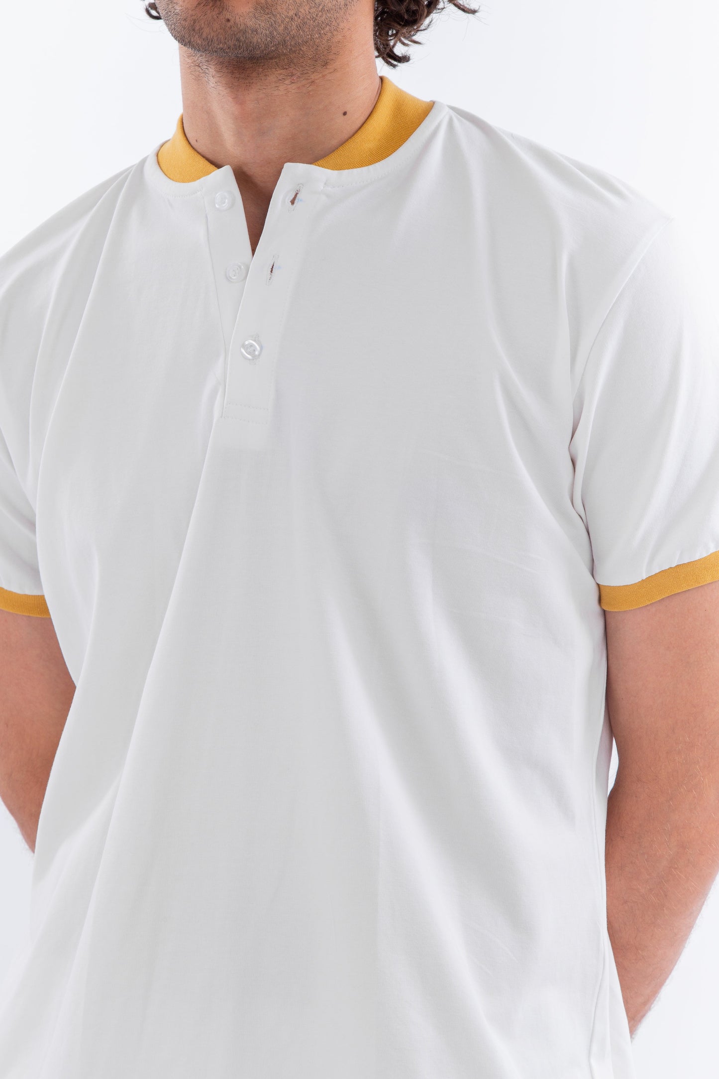 Polo shirt with two matching colors