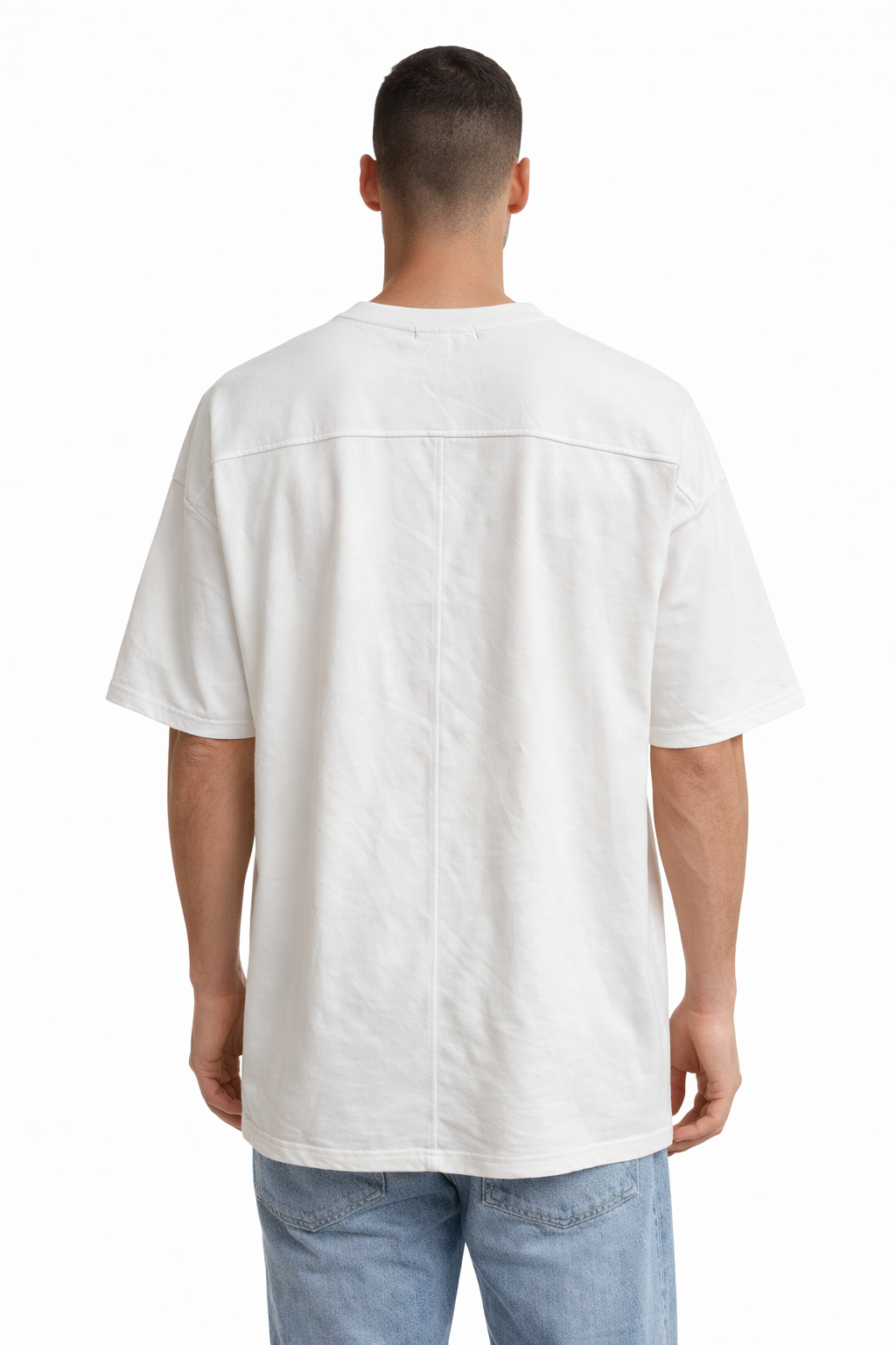Cotton t-shirt with cuts