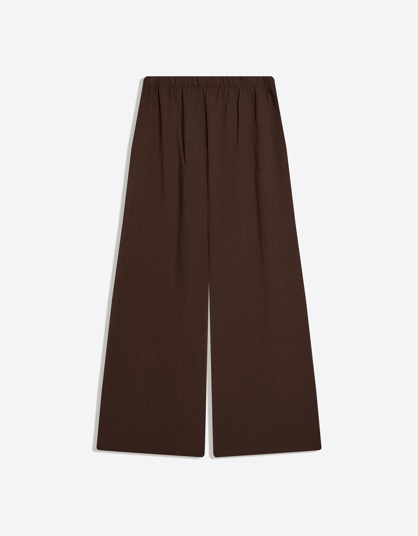 Pant with tied pleat