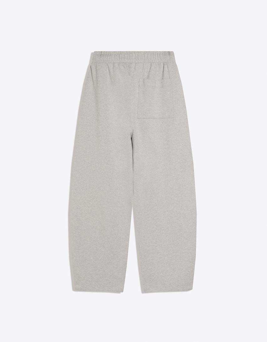 Cotton melton balloon pant