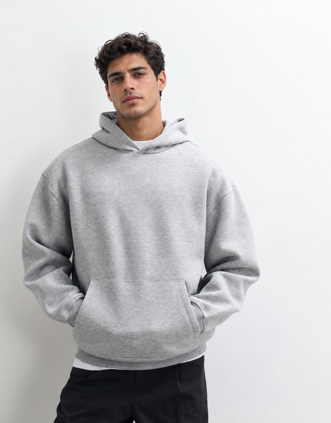 Boxy fit hoodie