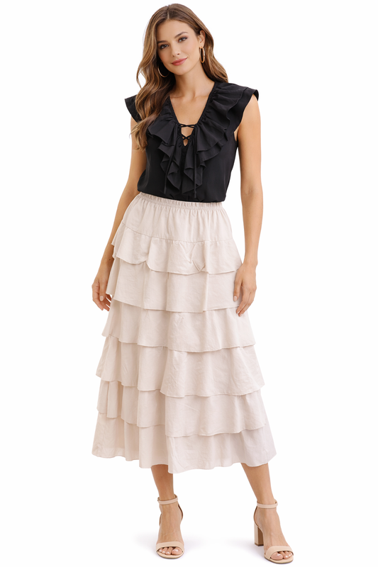 Ruffle skirt