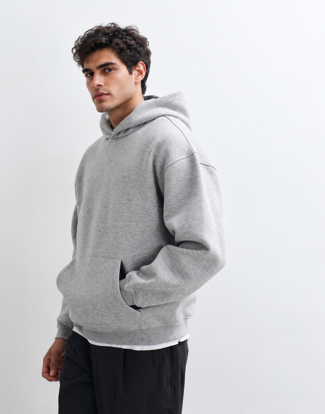 Boxy fit hoodie