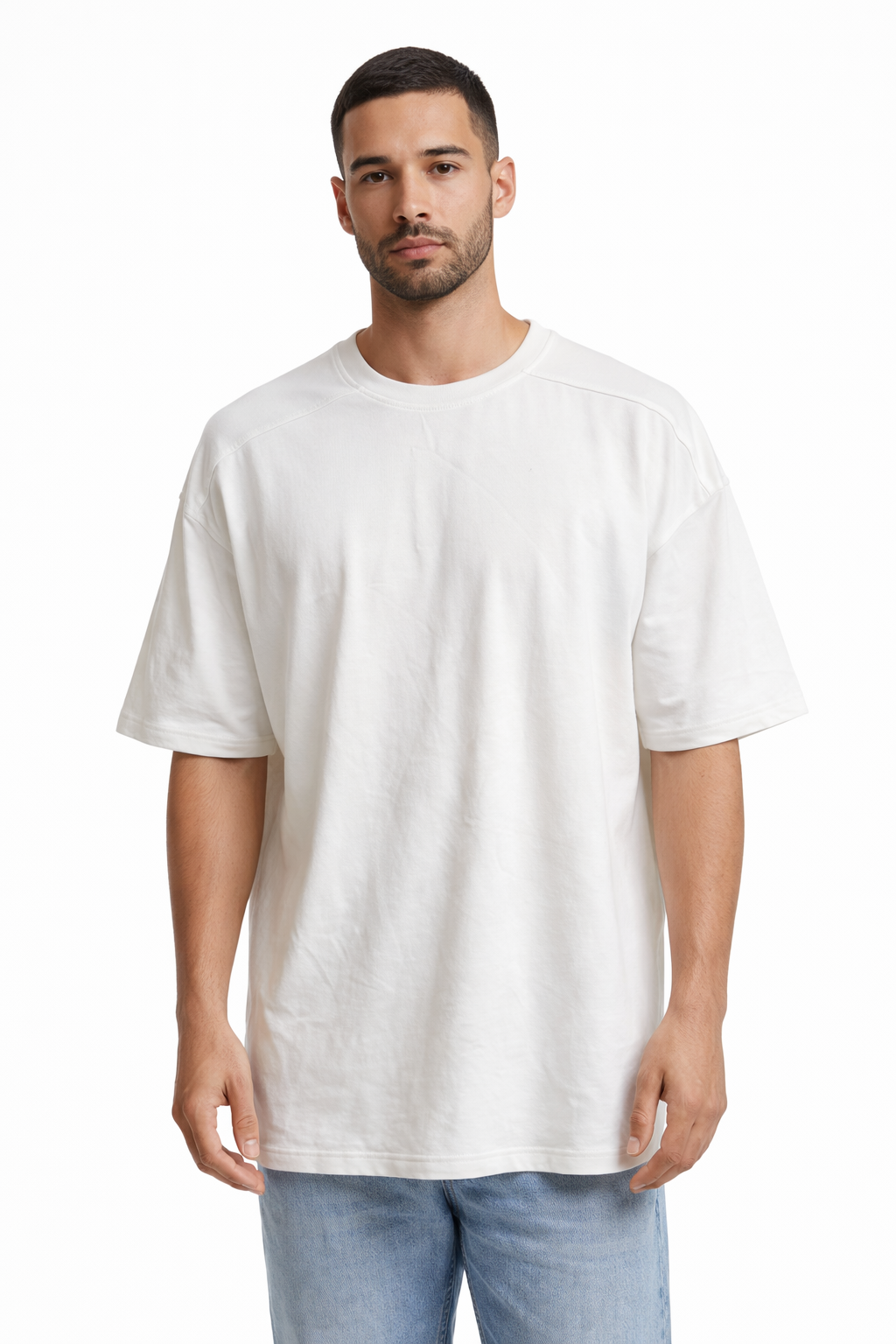 Cotton t-shirt with cuts