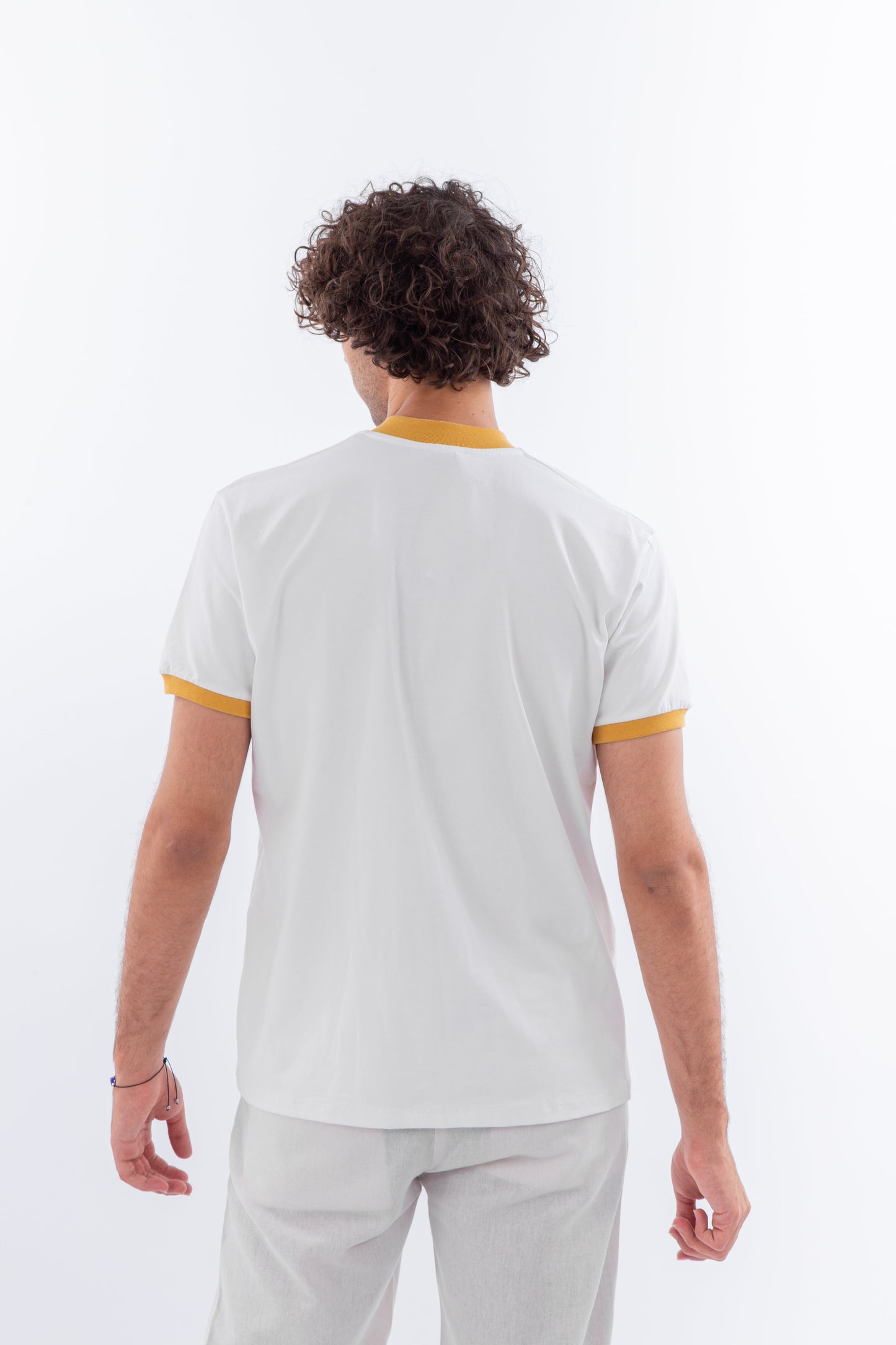 Polo shirt with two matching colors